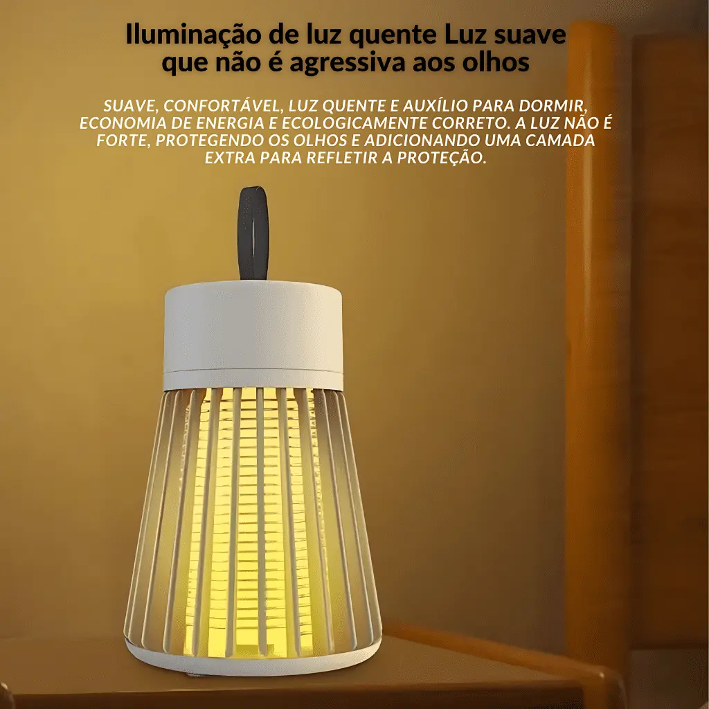 Lâmpada-Elétrica-Mata-Mosquitos-USB-luminária-luz-quente